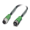 SAC-5P-M12MS/0,3-PVC/M12FS