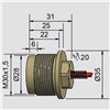 KXS-250-M30/22-X-M30-PEEK-250C-X02/Y95