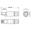 VS-08-RJ45-5-Q/IP20 BK