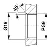 SACC-E-M12FS-4CON-PG9/0,5