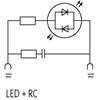 3124063 | VBS-LED JAUNE +RC 022/230