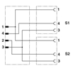 SAC-3P-M8Y/2X1,5-PUR/M 8FS