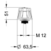 38030 | BIMF LED V12/240DAC GY