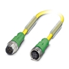 SAC-4P-M12MS/ 0,3-PUR/M12FS D