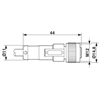 SAC-5P-M12MS/0,6-PUR/M12FS