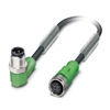 SAC-3P-M12MR/0,3-PUR/M12FS B