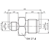 BEF-AD-G14-G12B-PXX ADAPTATEUR À VIS