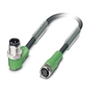 SAC-3P-M12MR/0,6-PVC/M 8FS