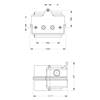 90374 | BASE LT DOUBLE V12/24DAC WH