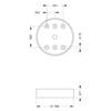 90343 | BASE LT SHALLOW V12/24DAC RD