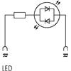 3124015 | VBS-LED JAUNE 24 230-24U